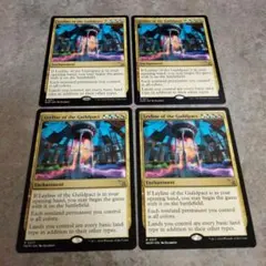 MTG 要塞の計略 英語 4枚セット - メルカリ