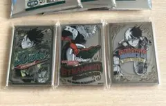 ヒロアカ 原画展 パブミラー アクリルステッカー 緑谷 爆豪 轟