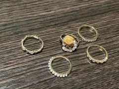 リズリサかわいいリングセットのサムネイル