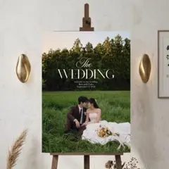 結婚式 ウェルカムボード パネル ウェルカムスペース ボード