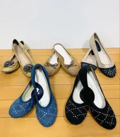 バレエシューズ パンプス サンダル まとめ売り 5点セット