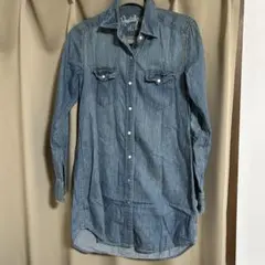 AZUL by moussy デニムシャツ 長袖