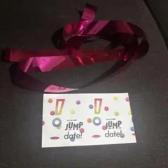 JUMPdate! 銀テ　銀テープ　ピンク　知念侑李