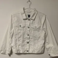 GAP ホワイト デニムジャケット キッズ　XL