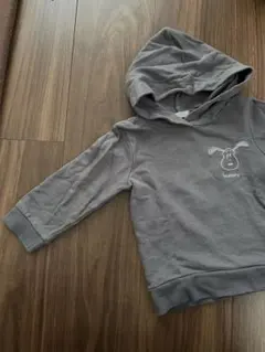 PEANUTS スヌーピー グレー パーカー　90cm