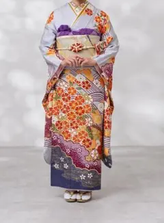 ≪即着用可能≫ 振袖 正絹フルセット 150cm~160cmの方用【980】 - メルカリ