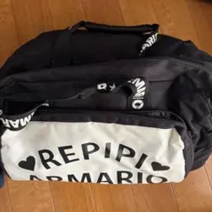 REPIPI ARMARIO ボストンバッグ 大容量 ブラック