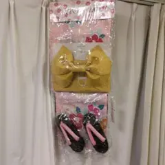 浴衣・帯セット 花柄 ピンク