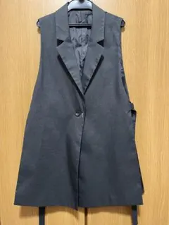 ジレ ベスト グレー 未使用タグ付き Ｓサイズ