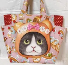 コヤンイサムチョン &猫ちゃんパネル ふっくらト–トバッグ - メルカリ