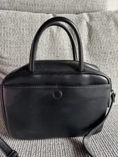 【LOWRYSFARM】ブラック 2WAY ショルダーバッグ