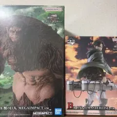 一番くじ 進撃の巨人 獣の巨人 リヴァイフィギュア