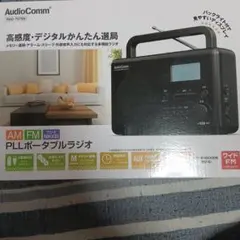 AudioComm RAD-T570N PLLポータブルラジオ新品