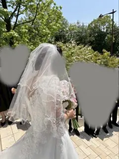 結婚式　花嫁　ベール