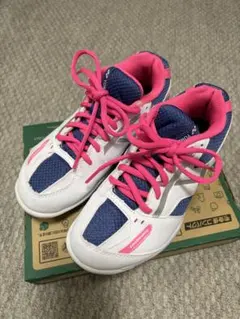 YONEX バドミントンシューズ ホワイト ピンクのサムネイル