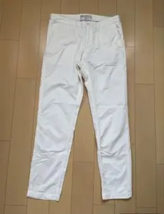 BEAUTY&YOUTH ホワイト カジュアルパンツ M