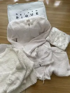 【新品未使用】GELATO PIQUE ピンク ルームウェアセット