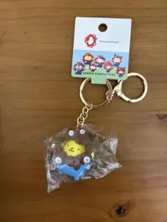 立体マスコットキーホルダーなりきりミャ クミャク ポムポムプリン