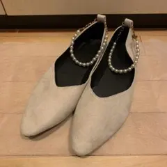 パンプス オフホワイト CN43