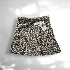 Black&White ブラック&ホワイトゴルフウェアラップスカート新品タグ付きのサムネイル