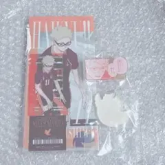 ハイキュー 名言アクリルバッジ 一番くじ チケットケース チャーム 月島蛍 烏野