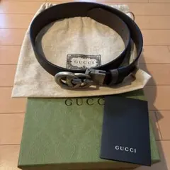 GUCCI グッチ メンズベルト 245906 GG グッチシマ プレート - メルカリ