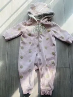 GAPロゴ ボア ボディオール (ベビー) 女の子　3〜6M