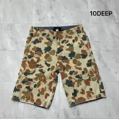 10DEEP テンディープ ハーフパンツ ショートパンツ カモフラ アメカジのサムネイル