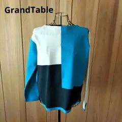 GrandTable　グランターブル　マルチカラー　ニット　プルオーバーのサムネイル