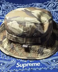 Supreme バケットハット 迷彩 カモ柄 USA製 Lサイズ 正規品