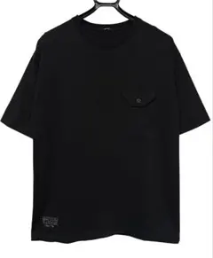 DENHAM デンハム フラップポケットTシャツ ブラック Mのサムネイル