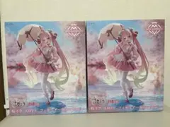 【新品未開封】桜ミク　フィギュア　2個セット