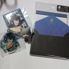 鬼滅の刃 嘴平伊之助 缶バッジ キーホルダー レターセット