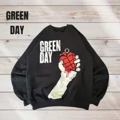 GREEN DAY バンドスウェット トレーナー グリーンデイ ミュージック