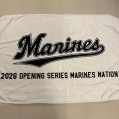 千葉ロッテマリーンズ　ブランケット　3/28 球場配布