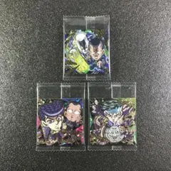 ジョジョ　シールウエハース4 仗助　億泰　露伴　康一　JJR DR