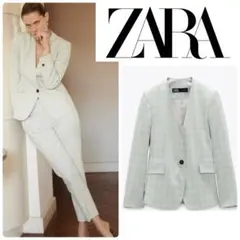 新品未使用　ZARA 春スーツ セットアップ
