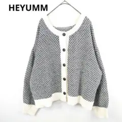 【HEYUMM】へユム　秋服　トップス　カーディガン　人気カラー！長袖