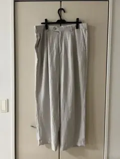 00s CUBAVERA リレン レーヨン ワンタックスラックス パンツ