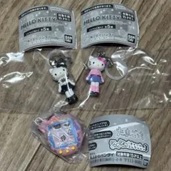 ハローキティあしながめじるしアクセサリー たまごっちシャカシャカチャーム セット