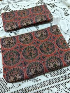 小物入れ　お薬手帳入れ　小物入れ　母の日敬老の日プレゼント　セット　ハンドメイドのサムネイル