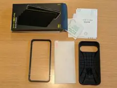 Spigen Pixel 9 Pro ケース ブラック　ガラスフィルム付き
