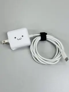 ELECOM USB TYPE C 充電器 顔付き 1.5m