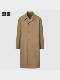 ステンカラーコート 2022AW ユニクロU Dark Browne XS