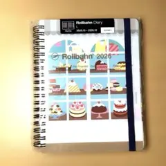 【新品】ロルバーン　ダイアリー　L 2026 カシェ　ケーキ