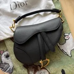 Christian Dior サドルバッグ ブラック