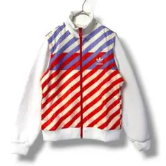adidas トラックジャケット 2WAY ベスト 派手柄 XL 新品