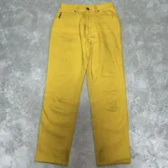90s ARMANI JEANS カラーデニム イエロー Y2K アーカイブ
