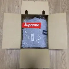 Supreme Box Logo Hooded Sweatshirt グレー S