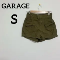 GARAGE 【S】オリーブ ショートパンツ カーキ ガレージ 緑 ズボン